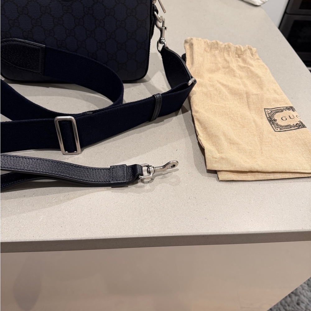 Gucci Ophidia Cross Body Bag GG Supreme Canvas-NWOT - Picture 4 of 7